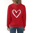 thumbnail image 5 of Posijego Boys Girls Valentine's Day Hoodie Heart Graphic Zip up Sweatshirts with Hooded Pockets Sport Jackets, 5 of 8