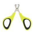 thumbnail image 3 of Cortaúñas para mascotas de acero inoxidable, diseño ergonómico y aerodinámico, para gatos pequeños, perros, color verde y negro., 3 of 14