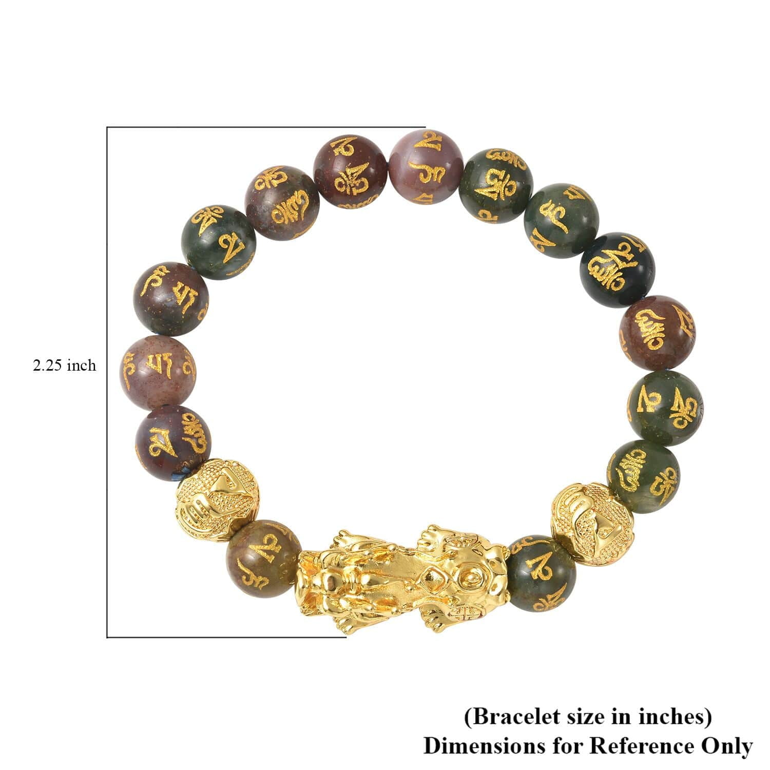 Amazon.com: Bracelet Feng Shui Bracelet Crystal Natural Obsidian Black  Agate Lucky Gold Pixiu Charm Six-Character Mantra Balance Bracelet Gold  Plated Amulet Attract Money Prosperity Luck,Agate,10mm ( Color : Agat :  Clothing, Shoes