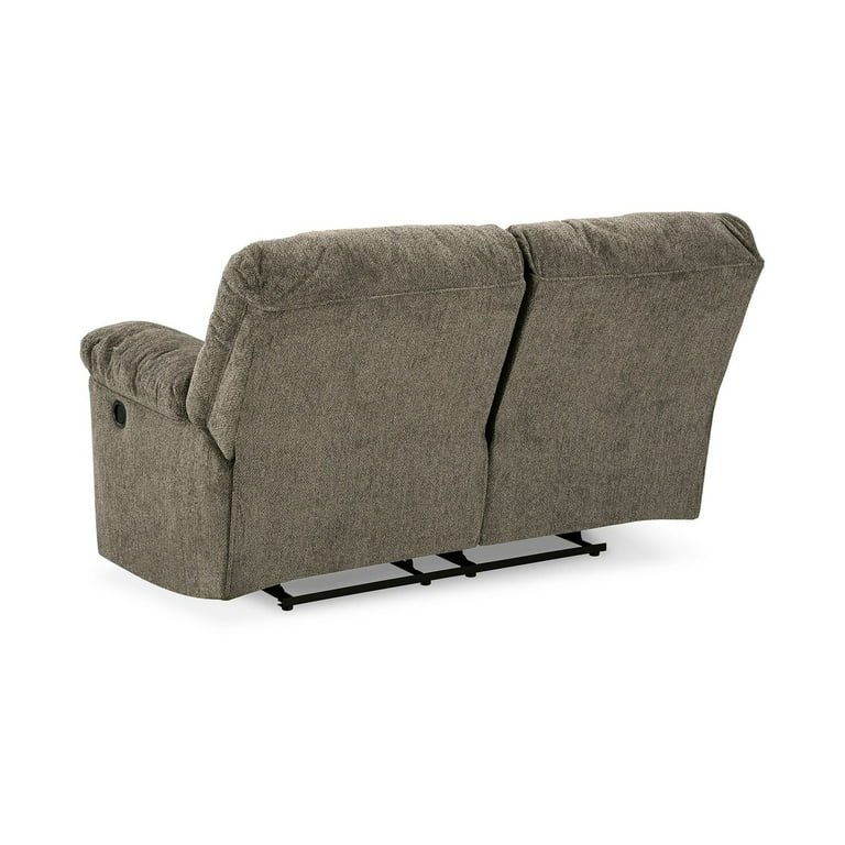 Benjara Tul 70 Inch Manual Recliner Loveseat, Soft Cushioned