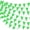 Green, variant on 100 Feet Pennant Banners Flags 75 Solid String Triangle Flags for Grand Opening, Carnival Theme Birthday Party Decoration Outdoor Events Classroom Decoration(Blue White)