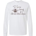 thumbnail image 3 of Inktastic I Love Bee-ing a Great Grandma Long Sleeve T-Shirt, 3 of 5