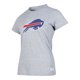 thumbnail image 2 of NFL Playera Aficionado Básica Buffalo Bills Gris para Mujer, Talla Chica, 2 of 5