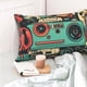 thumbnail image 4 of Fotbe Retro Pop Art Collage Funda de Almohada Decorativa Estilo Occidental, Lujo en Algodón, Fundas para Almohadas King, Cojín Estampado para Decoración del Hogar-14"x20", 4 of 6