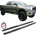 thumbnail image 2 of Ikon Motorsports Running Boards for 07-18 Tundra Crew max Cab 3in Black Round, 2 of 6