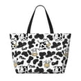 thumbnail image 2 of Fotbe Cow Bolsa de Viaje para Playa - Resistente al Agua, Bolsa Tote de Gran Capacidad y Ligera con 7 Bolsillos para Mujeres y Hombres, 2 of 7
