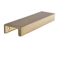 thumbnail image 3 of Sumner Street Home Hardware 10 Pack Martin 5" Satin Brass Finger Pull, 3 of 3