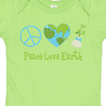 thumbnail image 4 of Inktastic Peace Love Earth Girls Baby Bodysuit, 4 of 5
