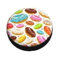 thumbnail image 3 of Balery Color Donuttire Cover Waterproof Dust-Proof, Universal Spare Wheel Tire Cover For Trailer, Rv, Suv Truck And Vehicle Camper Accessories-15 Inch, 3 of 9