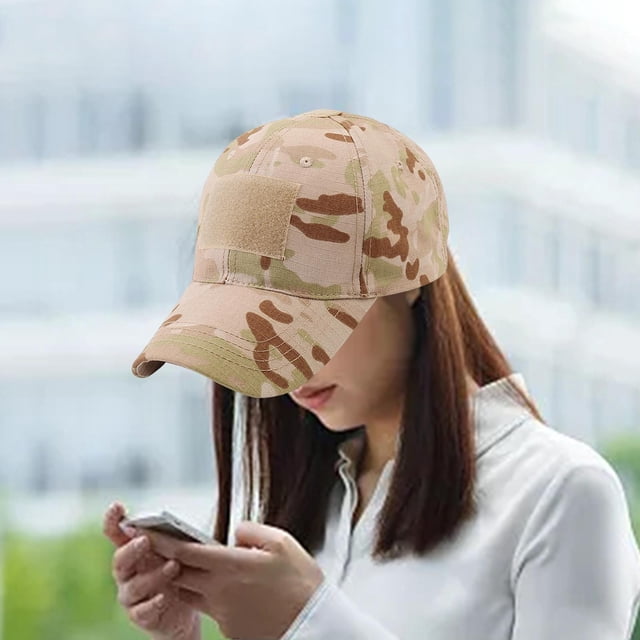 Sombrero aire libre Poliéster Algodón Ropa casual Sombrero de béisbol Sombreros deportivos ajustables para escalada unisex , Camuflaje Ligero 56 cm a 61 cm Baoblaze Gorra de béisbol