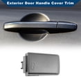 thumbnail image 3 of Unique Bargains No.LR030193 Exterior Door Handle Cover Trim Fit for Land Rover LR4 / Discovery 4 2010-2016 Door Handle Cover 1 Pcs Matte Gray, 3 of 7
