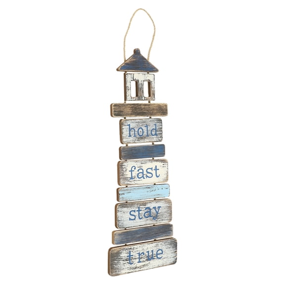 Vintage Decor Lighthouse Wooden Plaque Nautical Beach Home Decoration Outdoor
