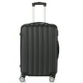 WEILAI Lightweight 24in Hard Shell Travel Carry On Hand Cabin Luggage