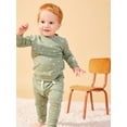 thumbnail image 3 of Little Star 100% Organic Cotton 2-Piece Baby Boy Sweatshirt & Pant Set, 3 of 14