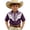 Purple, variant on Boys Denim Short Sleeve Shirt for Kids Casual Printed Western Style Top with Button Front Western Embroidery Turn Down Collar Short Sleeve Regular Black 3 Years-4 Years