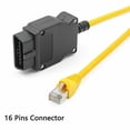 thumbnail image 3 of Cable Bmw Ethernet a Obd Enet E-sys Icom Coding serie F/g (1 unidad, amarillo), 3 of 5