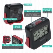 La Crosse Technology Buzz Digital Alarm clock with Vibration and Loud Sound, 617-147