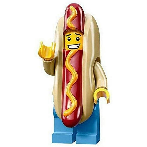 LEGO MINIFIGURE SERIES 13 HOT DOG GUY (OPEN NOT FACTORY SEALED)