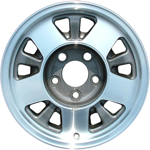 Remanufactured Painted Charcoal Aluminum Wheel 15 x 7 12351803 fits 1995-2000 Chevrolet Tahoe::2WD Only