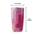 thumbnail image 5 of Vaso S'well de acero inoxidable, 530 ml, con aislamiento al vacío, ágata rosa, 5 of 5