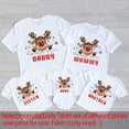 thumbnail image 3 of Ropa familiar a juego con estampado de ciervos para Navidad, atuendo familiar para estar juntos, camisetas navideñas, camisetas a juego para mamá, papá, niños y bebés, 3 of 5