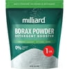 Milliard Borax Powder - Pure Multi-Purpose Cleaner/Laundry Detergent Booster (1 lb.)