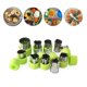 thumbnail image 2 of Molde cortador de frutas y verduras de arroz, 12 unids/set, herramientas de forma de corte de galletas y pasteles de acero inoxidable, 2 of 2