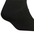 thumbnail image 3 of Men's Adidas Black/Aluminum 2 Athletic Cushioned 6-Pair Low Cut Socks Sz (6-12) -, 3 of 5