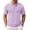 Light Purple, variant on COOFANDY Men Knitting Polo Shirts Crochet Short Sleeve Polo Sweater Waffle Textured Collared Summer Shirts