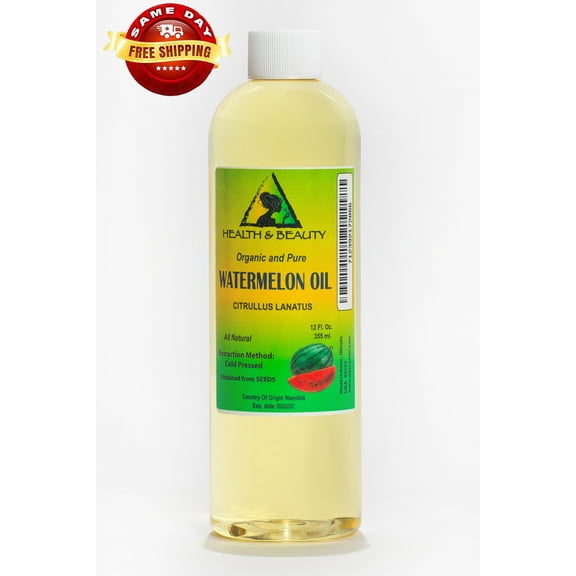 Watermelon seed oil organic cold pressed 100% pure all natural 24 oz