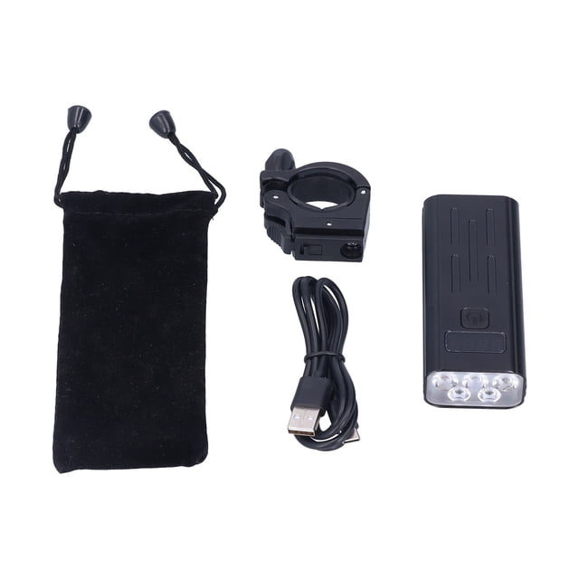 SW705 Luz de bicicleta 5 LED superbrillante USB recargable faros de ciclismo para hombres mujeres niños ciclismo de montaña y carretera