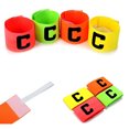thumbnail image 3 of Bright Color Soccer Football Captain Armband Magic Tape Anti-drop Design for Adult and Youth orange, 3 of 7