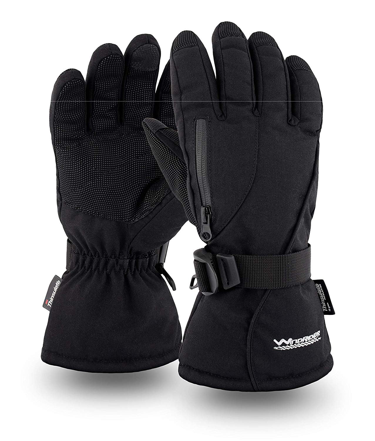 Gloves Womens M Rugged Wear Ski Winter Snow Waterproof Insert Medium Pink new 