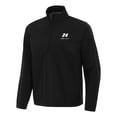 thumbnail image 2 of Men's-Antigua  Black Jeff Gordon Brisk Quarter-Zip Pullover Jacket, 2 of 3