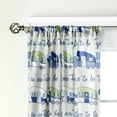 thumbnail image 5 of The Lakeside Collection Farmhouse Gray Blackout Kitchen Curtains, 52 x 63 in, 5 of 5