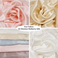 thumbnail image 2 of King-size 22 Momme Mulberry Silk Pillowcase, Zipper Closure, Lotus, 2 of 6