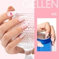 thumbnail image 3 of Gellen Builder Nail Gel, 9 in 1 Milky White Gel Builder for Nail Thickening, LED Nail Lamp Cured Hard Gel Builder Gel Nail Polish Base Gel Extension Gel Building Gel, 3 of 8