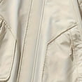thumbnail image 7 of Jalioing Windbreaker Hoodies for Men Hooded Zipper Jacket Windproof Long Sleeved Going out Outwear (XX-Large, Beige), 7 of 7