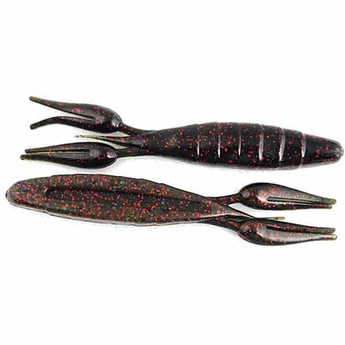 Logic Lures Scented Tandem Rig 4" Glow/Chartreuse And Root Beer New