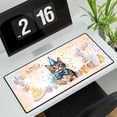 thumbnail image 3 of Watercolor Manx Happy Birthday Celebration Balloons Gift Party Desk Mat Full Keyboard Mouse Pad Cat Lover Kitten Owner Gifts Large Mousepad - 00028, 3 of 5