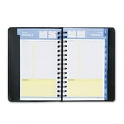 At-A-Glance 760405 QuickNotes Daily/Monthly Appointment Book 4-7/8 x 8 Black