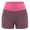 Rose Red, variant on Women Yoga Shorts High Waist Seamless Hip-Up Tight Elastic Sport Shorts Push Up Running Fitness Gym Clothes Leggings
