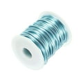 thumbnail image 3 of Uxcell 10 Gauge Aluminum Craft Wire 2.5mm 65.5ft Flexible Bendable Anodized Metal Jewelry Sculpting Wire for Jewelry Making Modelling Craft DIY, Light Blue, 3 of 7