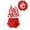 a-Red99, variant on FINALGANG Baby Girls Three Piece Bee Outfit Set Bee Print Ruffle Hem Cami Top Striped Shorts Matching Sun Hat Summer Set For Daily Wear Stylish Outfit