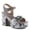 GREY MULTI, variant on L`Artiste Felis Women’s Platform Sandal with Hand-painted Style & Cushioned Ease