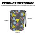 thumbnail image 3 of Naloa Geometric Car Trash Can Garbage Car Accessories Trash Can Car Waste Bin for for Driver and Passenger Any Vehicle, 3 of 7