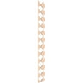 thumbnail image 3 of Ekena Millwork 94"H x 3/8"T Marrakesh Adjustable Wood Decorative Slat Wall Panel Kit, Red Oak (contains 11 Slats + 1 Straight Edge Starter Slat), 3 of 16