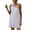 White, variant on Women Dresses Fashion Dresses Sling Solid Sexy Sleeveless Fashion Dresses White Trendy Skirt Size M