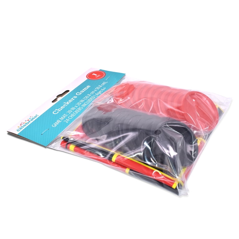 Checkers Board Game Set For Kids & Adults – Travel, Party Favors...