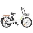 thumbnail image 5 of Nakto 20in PONY White City Electric Bicycle/Bike for Women 250w Motor 36V 10Ah Long Lasting Lithium-Ion Battery, 5 of 17